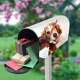 thumbnail image 5 of Coolnut Magnetic Mailbox Cover, Beautiful Portraits of Dog on White Post Mail Box Cover Mail Wraps Cover, Standard Size 20.7" L x 18" W, 5 of 5