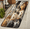 Multicolour 3, variant on ADECORIVY Cat Black White Washable Runner Rug for Hallway 2x6 Kitchen Runner with Non Slip Backing Soft Low-Pile Floor Carpet for Entrance Living Room Bedroom