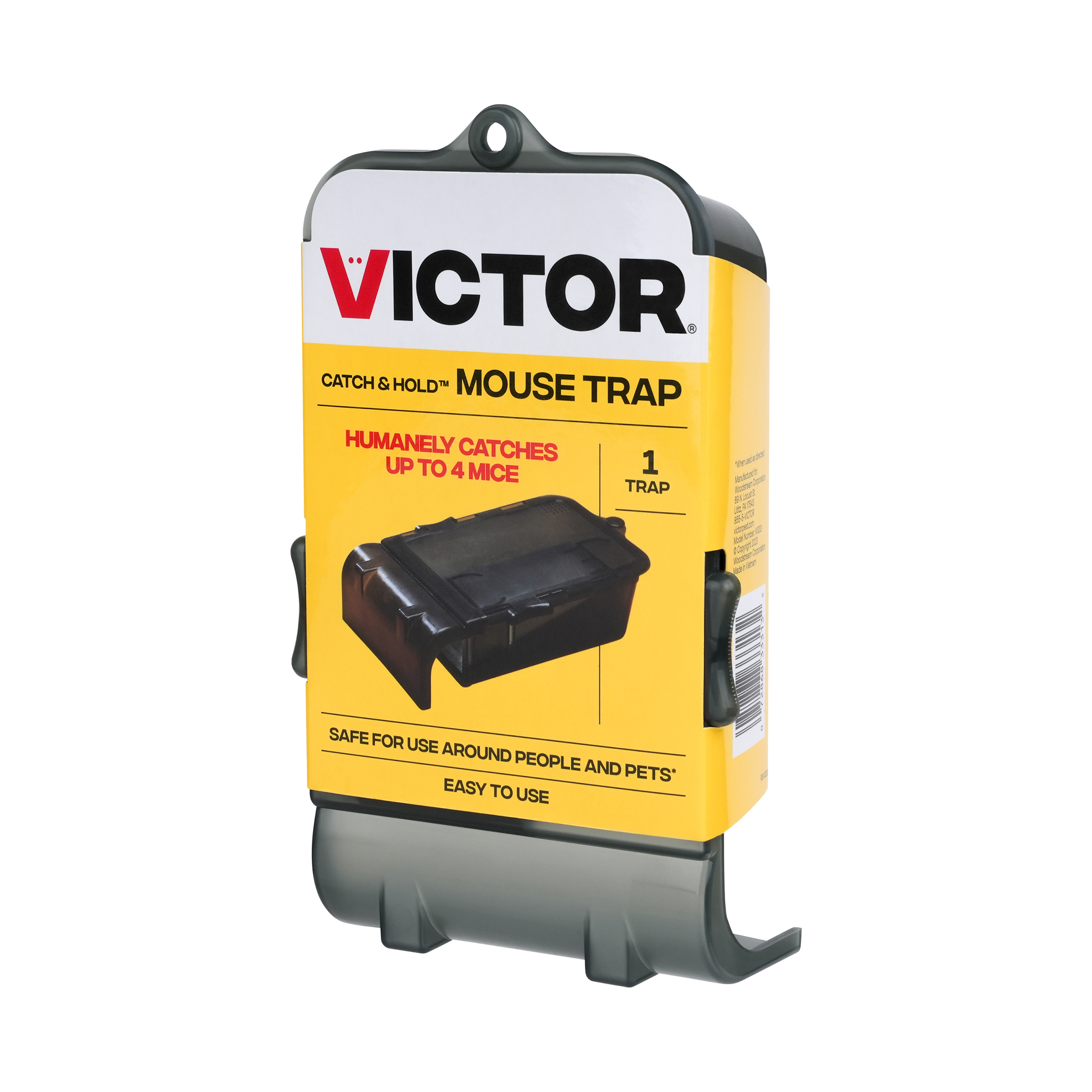 Victor Multiple Catch Humane Outdoor and Indoor Mouse Trap - Walmart.com