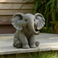 thumbnail image 5 of 7" H Sitting Baby Elephant, 5 of 5