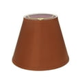 thumbnail image 2 of Aspen Creative 32418 Transitional Hardback Empire Shaped Spider Construction Lamp Shade in Redwood, 9" wide (5" x 9" x 7"), 2 of 5