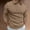 Khaki, variant on Mens Casual Polo Shirts Long Sleeve Lightweight Solid Color Casual Business Polo Classic Golf T Shirts