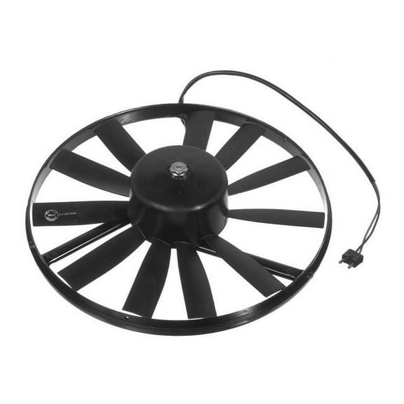 A/C Condenser Fan Assembly - Compatible with 1986 - 1987 Mercedes-Benz 300SDL