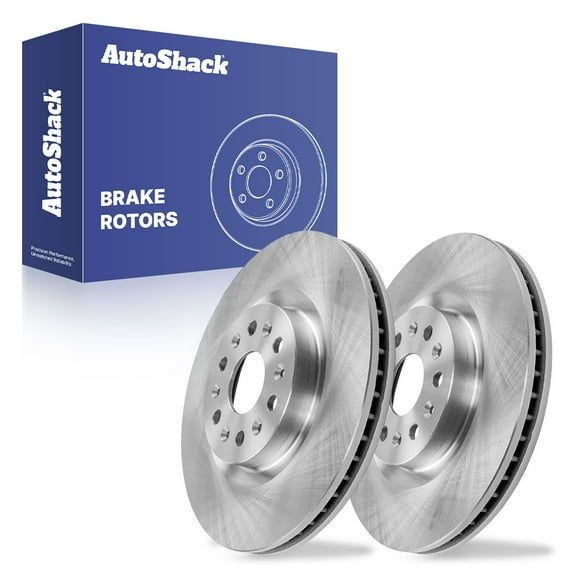 AutoShack Front Vented Brake Rotors 2-PC Set Replacement for 2017-2025 Cadillac XT5 2018-2021 Buick Enclave 2020-2025 Cadillac XT6 13.58" (345 mm)