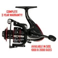 thumbnail image 3 of Ardent Finesse Freshwater Spinning Reel, Size 2000, 6.0:1 Gear Ratio, Lightweight Graphite Frame, 3 of 5
