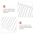 thumbnail image 6 of 10pcs DIY Beaded Tools Beaded Stainless Steel Needles Beading Tool Beaded Supplies, 6 of 10