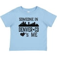 thumbnail image 3 of Inktastic Denver Colorado Someone Loves Me Skyline Boys or Girls Baby T-Shirt, 3 of 5