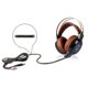 thumbnail image 2 of Auriculares estéreo C13 para videojuegos, cascos con cable para Pc, con micrófono, compatibles con ordenador, Gamer, 2 of 5