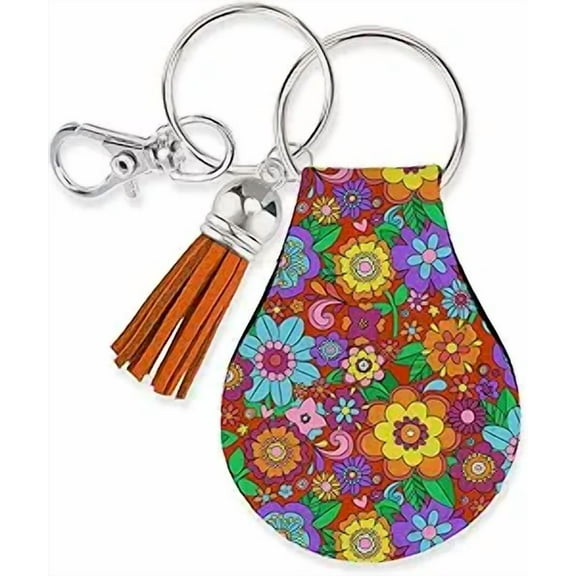 Jolitee Neoprene AirTag Compatible Case Keychain – Durable & Stylish Holder with Secure Ring and Clip, Compatible with Apple AirTag (Groove)