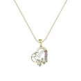thumbnail image 2 of Teissuly Heart Shaped Crystal Pendant Necklace Jewelry Mother's Day Gift For Mom, 2 of 4
