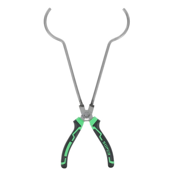 HONMEET Metal Smelting Tools Stainless Steel Lifting Tongs Long Handled Design 1Pack For Foundry Operations