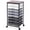 Gray, variant on KK KINGRACK Storage Rolling Drawer Cart, Drawer Organizer with 8 Drawers and Wooden Tabletop, Metal & Plastic, White