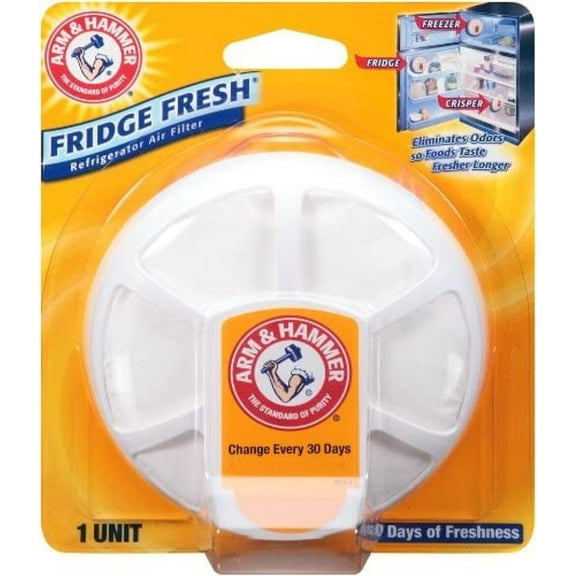 ARM & HAMMER Fridge Fresh Refrigerator Air Filter (Pack of 6)