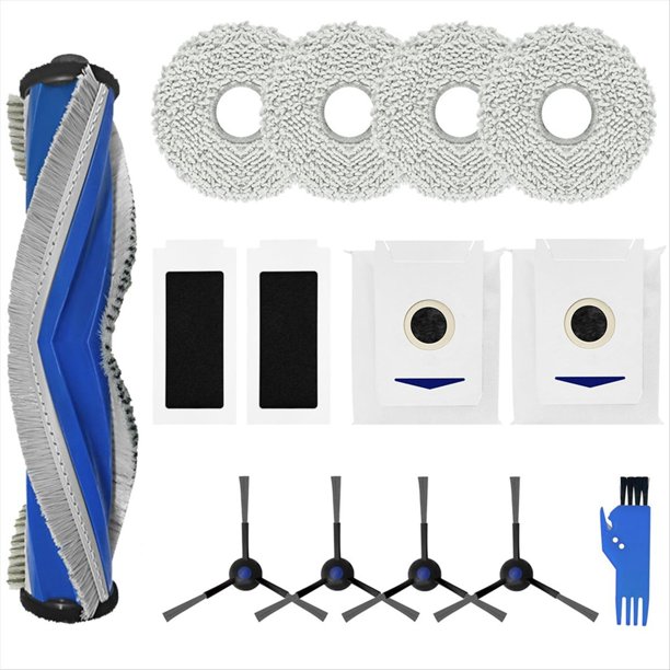 Accesorios para T30 PRO Omni Cepillo Lateral Principal Filtro Hepa Bolsas para Polvo Paño para Fregona
