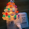thumbnail image 5 of BESTSKY 2026 New Ceramic Christmas Tree,Tabletop Christmas Tree Lights Decoration,4.7In Pre Lit Small Artificial Xmas Tree,Glowing Tree with Base,Xmas Tree for Centerpiece Christmas&Halloween Decor, 5 of 7