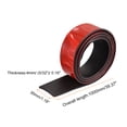 thumbnail image 2 of Neoprene Sheets Rolls, Adhesive Back Solid Rubber Strips 4mm(T)x30mm(W)x1000mm(L), DIY Rubber Gasket, Sealing Padding, 2 of 7