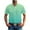Mint Green-mens t-shirts, variant on FNFYFH Western Shirts for Men Big and Tall Short Sleeve Button Down Shirts Cowboy Casual Work Shirt