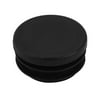 32mm Diameter Tube Insert Chair Leg Cap Round Black Plastic Tubing Plug