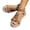 Beige, variant on Women's Bohemia Platform Dress Sandals Ethnic Beach Espadrilles Wedge Elastic Ankle Strap Summer Shoes