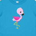 thumbnail image 4 of Inktastic Cute Flamingo, Baby Flamingo, Pink Flamingo Girls Baby T-Shirt, 4 of 5