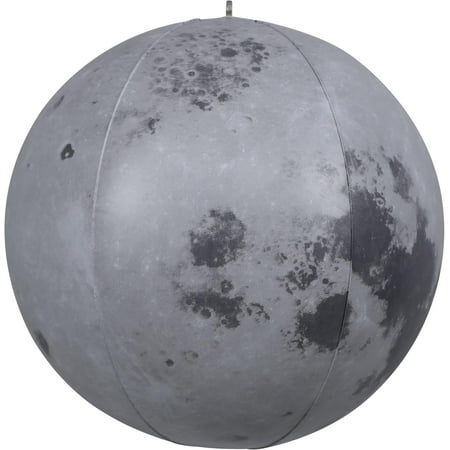 Jet Creations Moon Ball Inflates 12 inch Diameter Fun Summer Gift for Children or Adults Earth Natural Satellite Model Suitable for Science Teaching GTO-12MOON