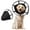 Black M(7.8''-11.8''), variant on Zacenei Dog Cone Collar,Adjustable Pet Cone Recovery Collar After Surgery Anti-Bite Lick Wound Soft Comfortable Dog Neck Collar Protective Elizabethan Collar for Small Medium Large Dogs Cats-M Black