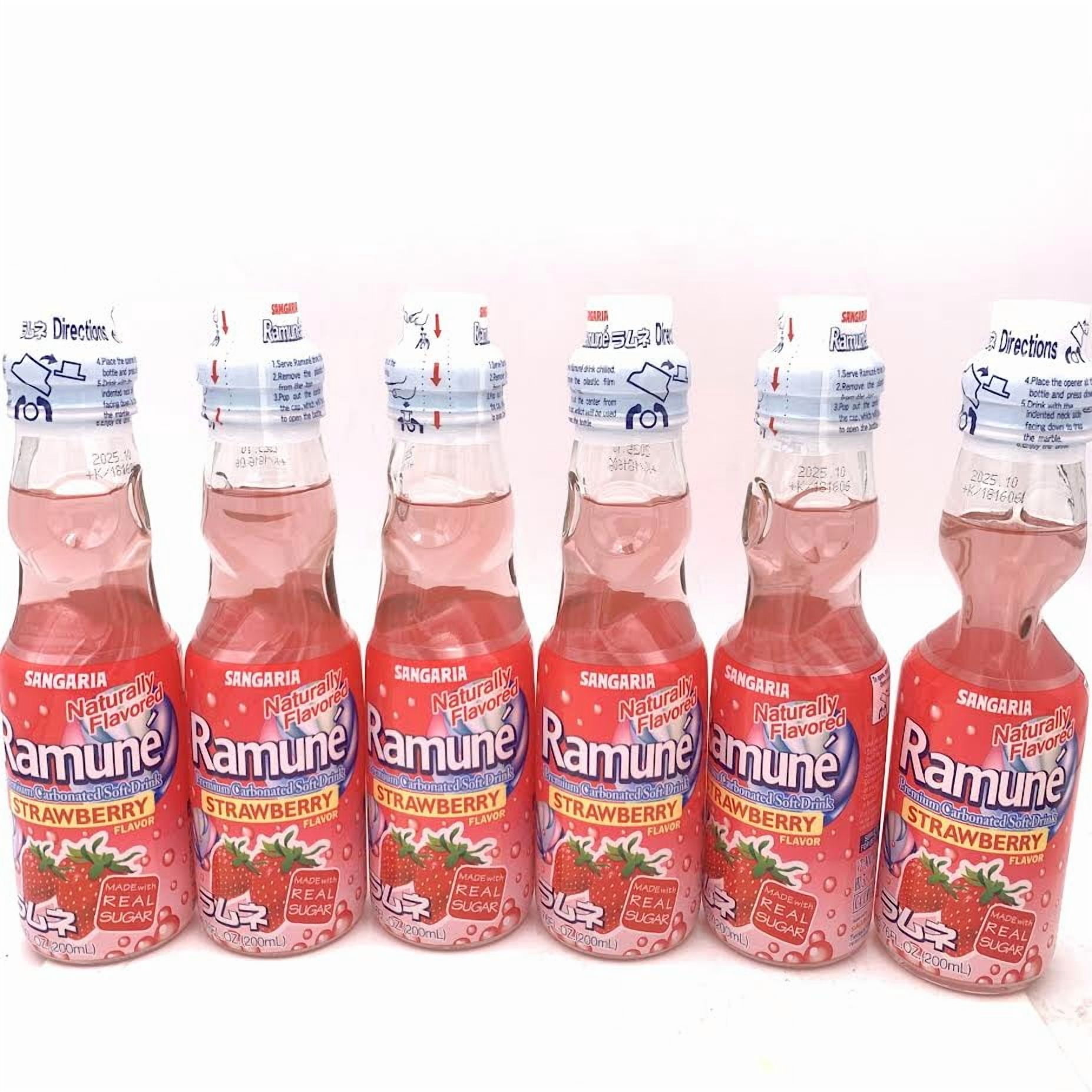 Pack of 18, Sangaria Ramune Lychee, 6.76 fl oz - Walmart.com