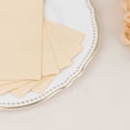 thumbnail image 2 of HLONK 50 Pack | 2 Ply Soft Orange Dinner Party Paper Napkins  Wedding Reception Cocktail Beverage Napkins, 2 of 11