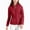 Red, variant on XFLWAM Women's Quilted Down Jacket Zip Up Hooded Puffer Jacket Lightweight Solid Color Warm Winter Coats