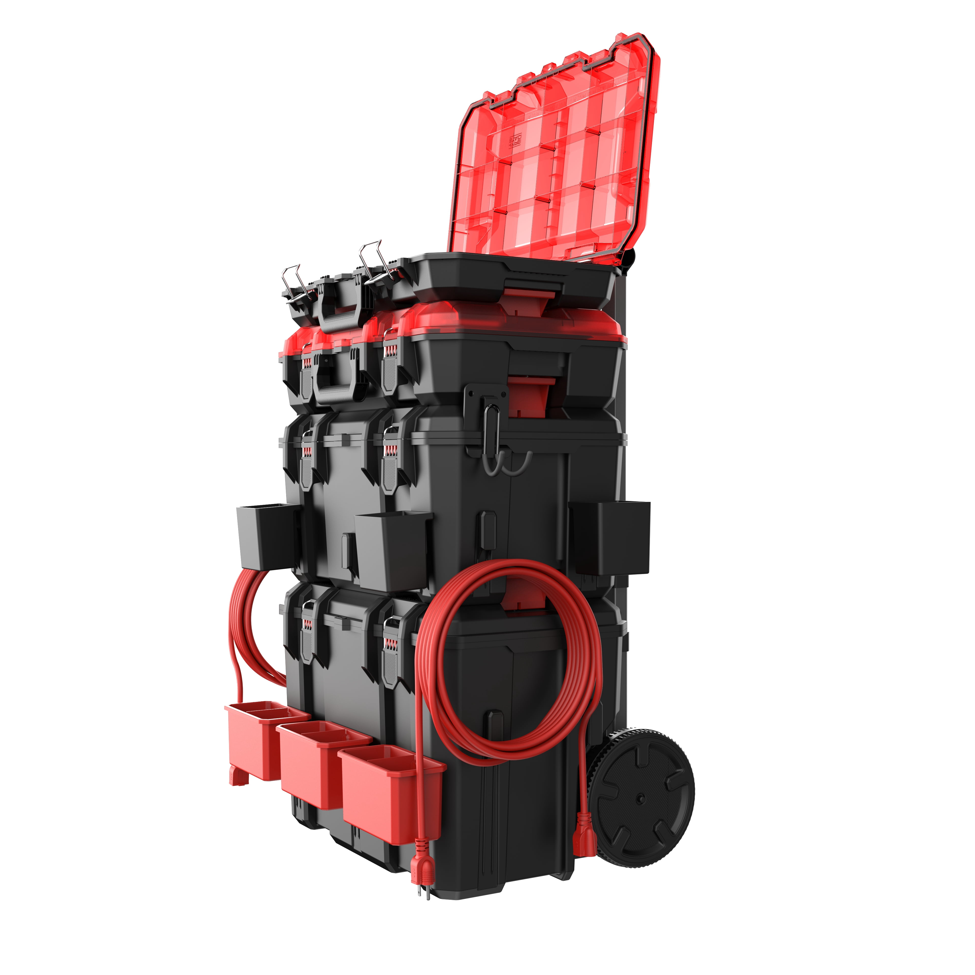 Hyper Tough Hyper Stack Shallow Full-Size Organizer with Dividers