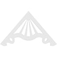 thumbnail image 4 of Ekena Millwork 72"W x 42"H x 1"P (14/12) Pitch Marshall Architectural Grade PVC Gable Pediment, 4 of 5