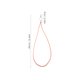 thumbnail image 5 of 3pcs Lanyard Breakaway Key Chain String Trabajo de trabajo Permiso de la tarjeta de identificación de Lanyard Lanyard, 5 of 8