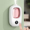 thumbnail image 3 of Digital Display Aromatherapy Machine, Wall Mounted Essential Oil Diffuser, 4 Mist Modes, 500mAh Rechargeable Battery, Nano Atomization Small Aromatherapy Machine for Home Office, 3 of 8