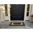 thumbnail image 6 of A1HC First Impression Rubber and Coir Large Floral Welcome Door Mat, 18" X 30", Dirt Trapper Thick Durable Heavy Duty Doormat, 6 of 7