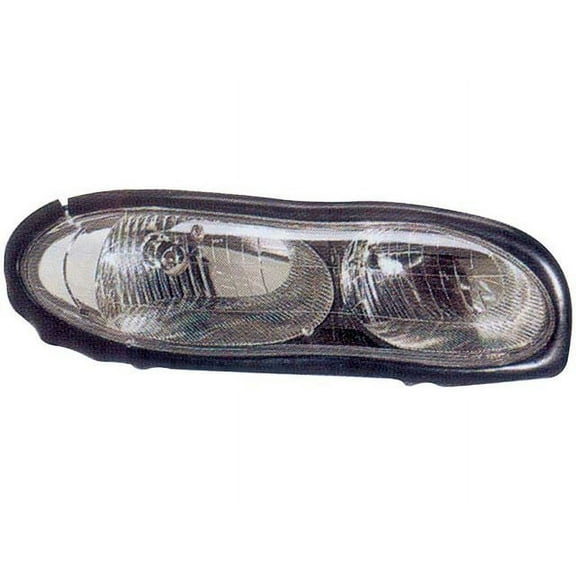 Left Headlight Assembly - Compatible with 1998 - 2002 Chevy Camaro 1999 2000 2001