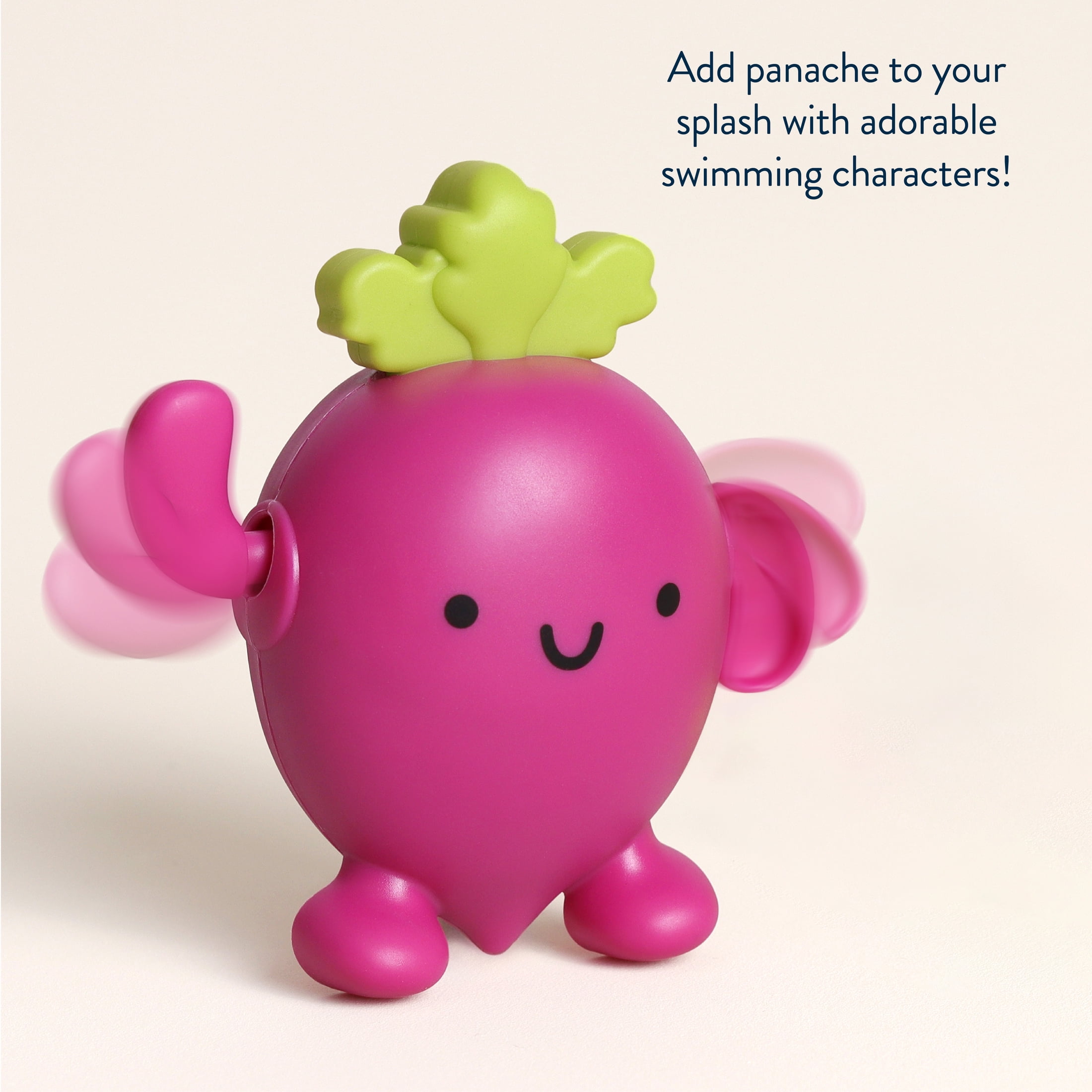 Itzy Ritzy Silly Swimmers™ Pickle & Beet Bath Toy