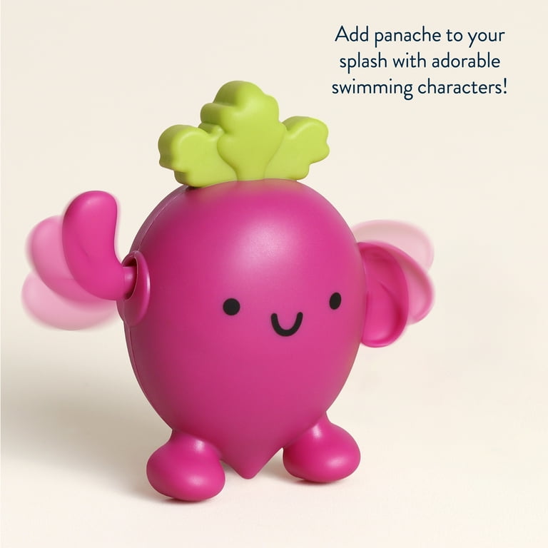 Itzy Ritzy Silly Swimmers™ Pickle & Beet Bath Toy - Walmart.com