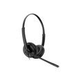 thumbnail image 2 of Yealink YHS34 Dual - Headset - on-ear - wired - Quick Disconnect - black, 2 of 4