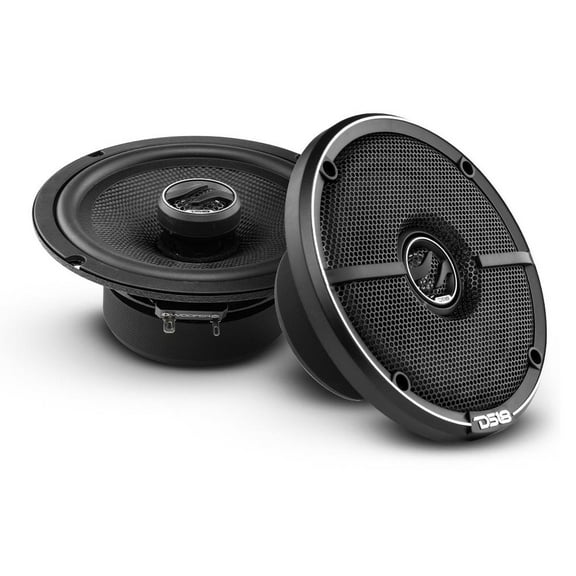 DS18 ZXI-654 ZXI 6.5-In. 240-Watt-Max 2-Way 4-Ohm Coaxial Car Speakers