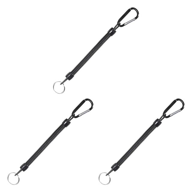 Yuarrent De cuerdas de pesca, cuerdas de navegación, cuerda de retención, cuerda de pesca con mosquetón para acampar, bloqueo seguro, accesorios de Type1 NO1 Yuarrent CBP106589