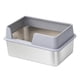thumbnail image 1 of Caja de arena para gatos, fácil de mover, lavabo para arena, bandeja de avable para gatitos L Gris, 1 of 8