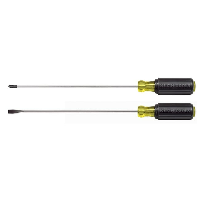 Juego de destornilladores Klein Tools 85072 de 2 piezas Phillips y ranurados