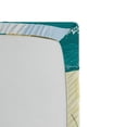thumbnail image 2 of Ambesonne Beach Fitted Sheet, Sea Turtles Sand Boat, Queen Size, Pale Yellow Green Teal, 2 of 2
