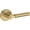 Brass, variant on Baldwin ENLKFSRR150 Lake Forest Single Cylinder Keyed Entry Door Lever Set - Nickel