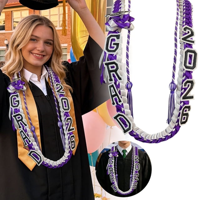 BotaniNest Double Layer Graduation Ribbon Ribbon Belt Honorary Rope Hand Woven Graduation Ribbon Graduation Sash Graduates' Commemorative