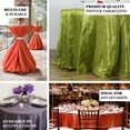 thumbnail image 3 of Efavormart 120" Wholesale Gold Tablecloths Pintuck Table linens for Kitchen Dining Catering Wedding Party Decorations Events, 3 of 8