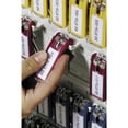 thumbnail image 6 of Durable Key Cabinet, 36-Key Brushed Aluminum Locking Key Cabinet in Silver, 11.75" x 4.63" x 11", 6 of 12