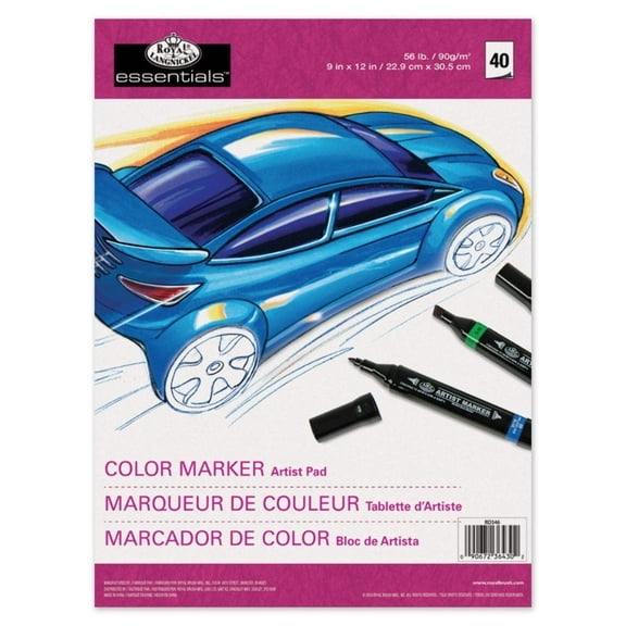 RD346 | 9" x 12" Color Marker Artist Pad