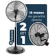 thumbnail image 1 of Ventilador Industrial De Pedestal Pared 2 En 1 Uso Rudo Beckon Jardín Exteriores Bodega Centro De Trabajo Comercio Eventos, 1 of 8