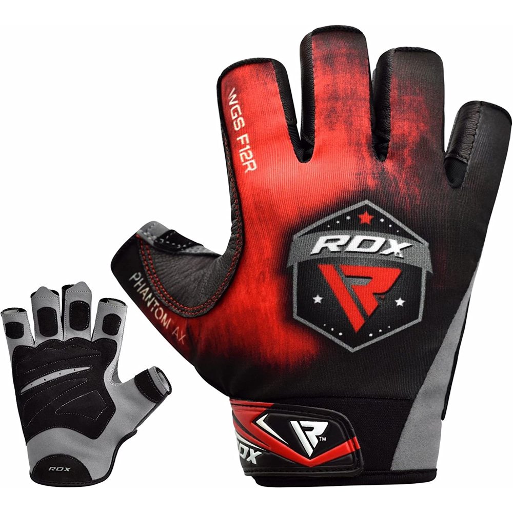 RDX Weight Lifting Gloves for Gym Workout Breathable with Padded Anti
